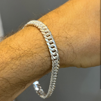 Italian Silver Link Bracelet