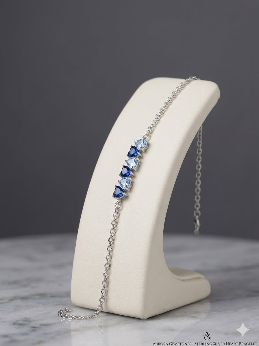 720250194_122229327776288809_7957578857605846254_n Silver Zircon Stone Blue Bracelets