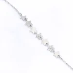 Italian Silver Star Bracelets