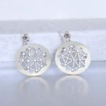 Fashionable Silver earrings