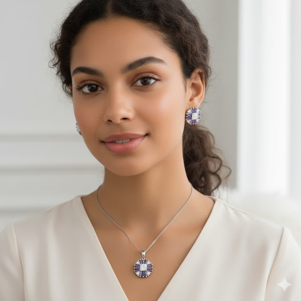 Gemini_Generated_Image_77fsow77fsow77fs_1 Purple zircon silver pendent