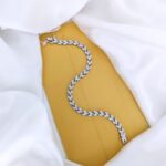 Italian Silver Zircon Bracelets