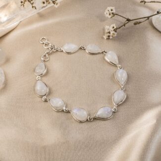 Moonstone bracelets