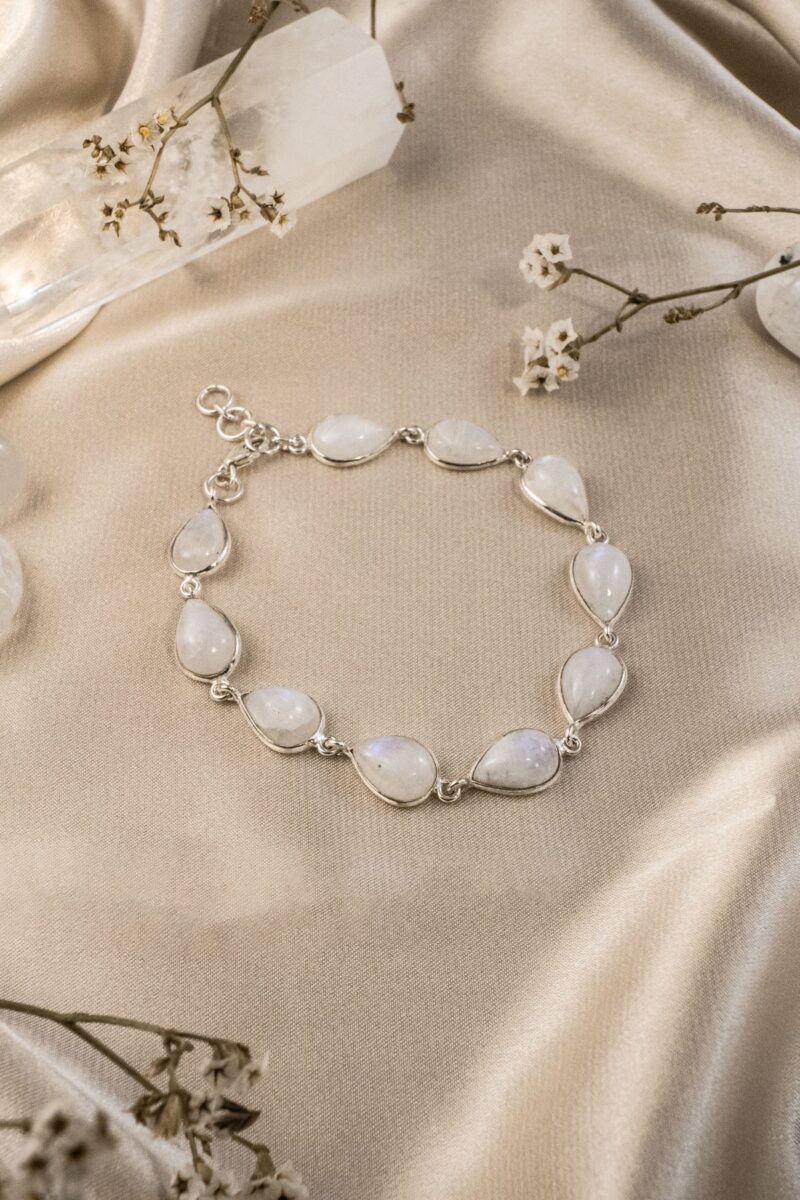 Moonstone bracelets