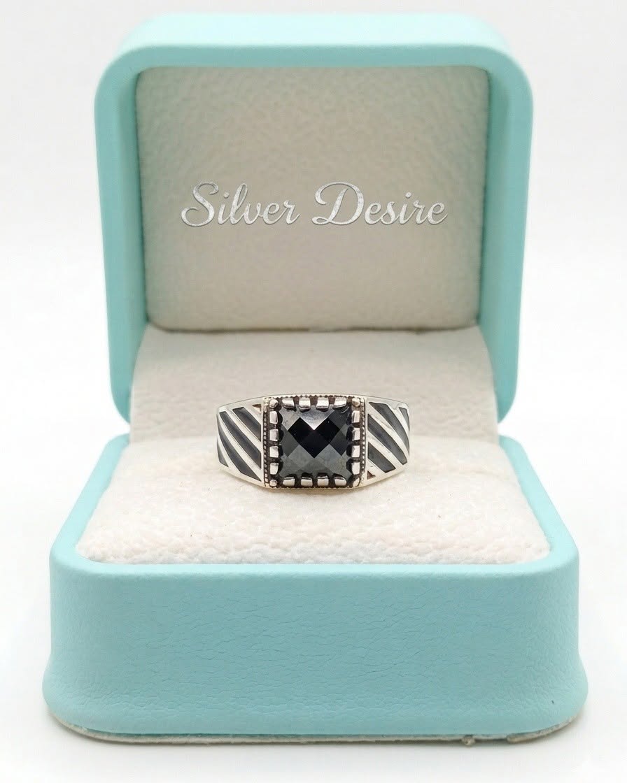 720602368_122229505448288809_58640571207308845_n Italian Silver Black Zircon Stone Ring