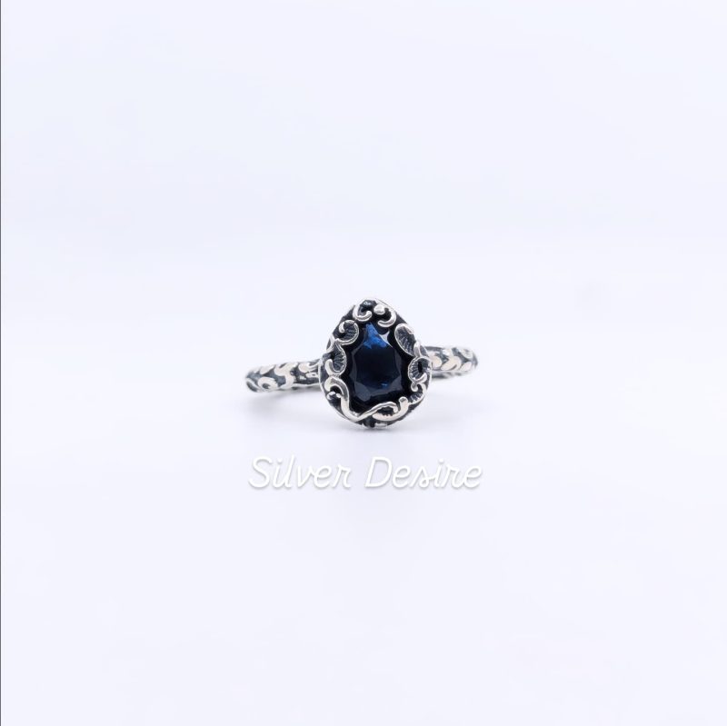 Designer turkey blue ring