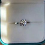 Diamond Replica Silver Ring