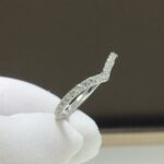 925 Silver V shape Ring