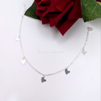 925 Silver flat love Anglate