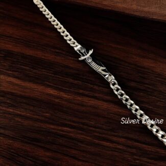 Turkish the sword silver Bracelets