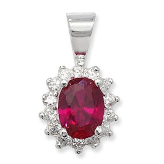 Ruby stone Pendant