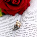 Yellow Zircon Stone Silver Ring