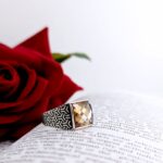 Yellow Zircon Stone Silver Ring