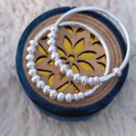 silver balls baby bangles