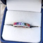 Multicolor Zircon Stone Ring 0014