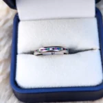 Multicolor Zircon Stone Ring 0018