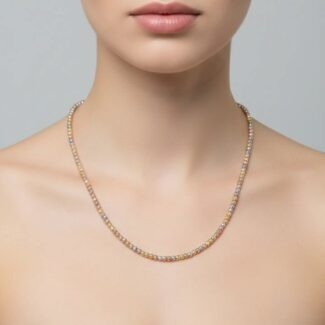 925 3 IN 1 Color Silver Chain