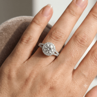 925 Brilliant cut zircon ring 0002