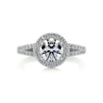 925 Brilliant cut zircon ring 0002