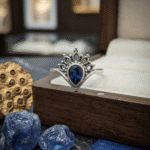blue sapphire ring