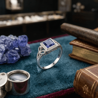 925 Neela stone ring