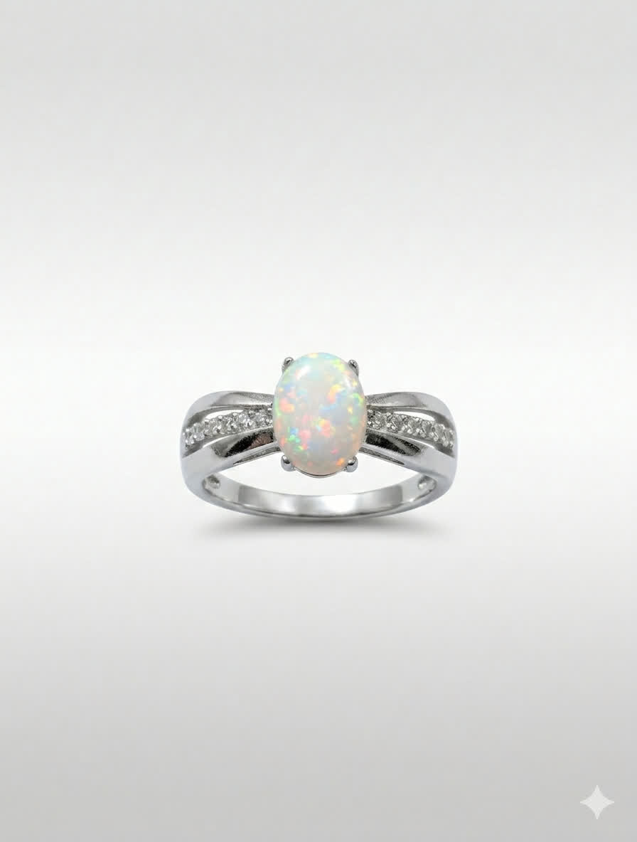 925 Opal Ring