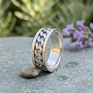 925 antique silver ring001