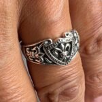 Turkish silver band ring