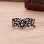 Turkish silver band ring
