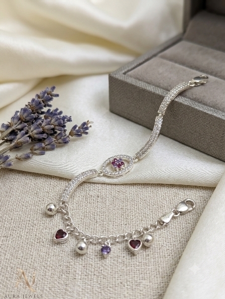 1783841161635.png Ruby Zircon Silver Bracelet