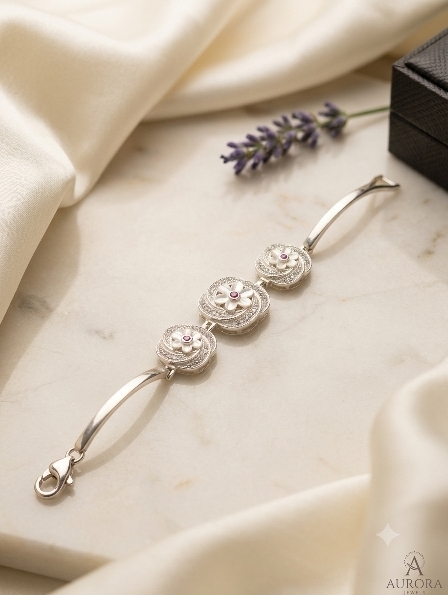 1783841380039.png Square Silver Bracelet