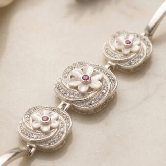 Square Silver Bracelet