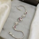 Butterfly silver bracelet