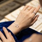 Star silver bracelet