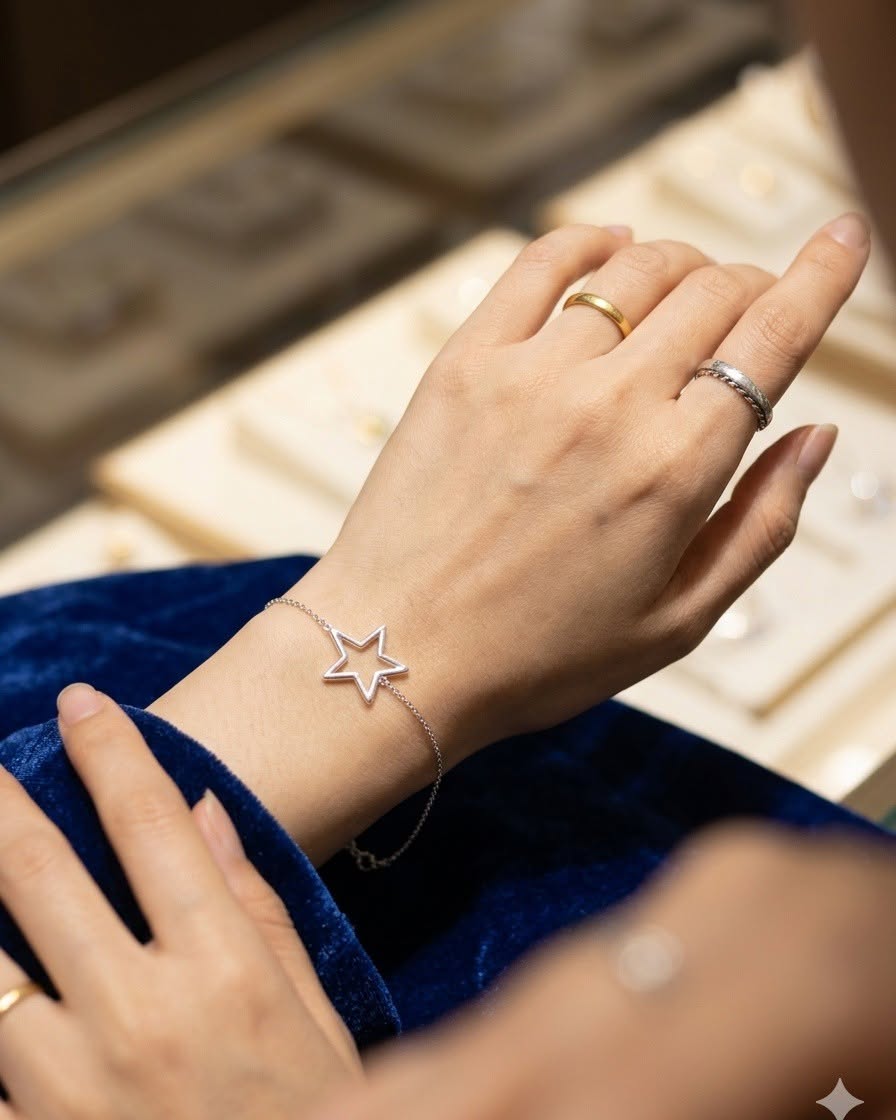 720155596_122229353648288809_6852761972588654990_n Star silver bracelet