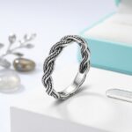 925 Twisted band ring