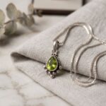 Peridot stone pendent