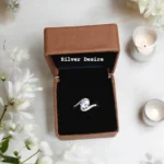 925 Zircon ring 01001