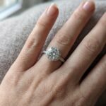 925 Big Zircon Stone Ring
