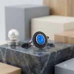 Antique Silver Opal ring