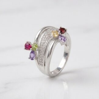 Designer Italian silver Ring