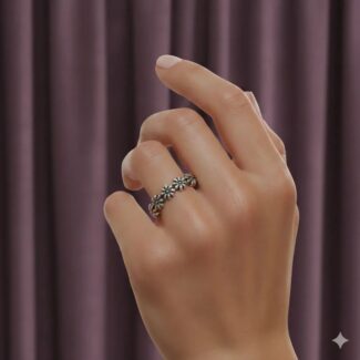 Ladies Band Ring 001