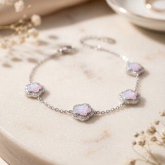 Pink Opal Bracelet