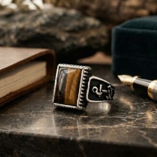 Turkey Tiger Eye Stone Ring