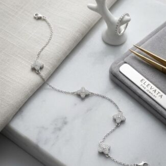 trending silver bracelet