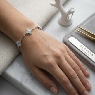 trending silver bracelet