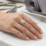 Zircon silver ring 1