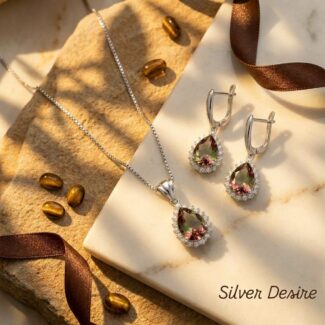 Zultanite Color Changing Pendent Set