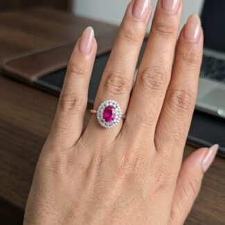 Thai ruby ring