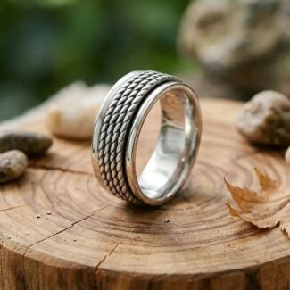 Turkey silver band ring